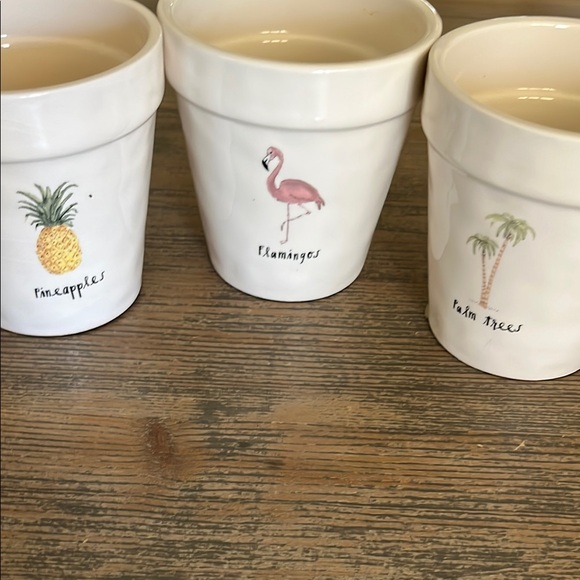 Rae Dunn Planters Set - Picture 3 of 7